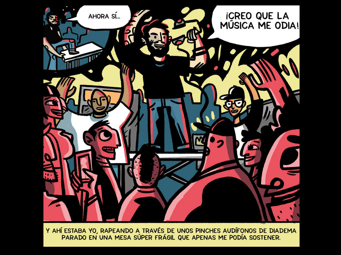 Phono Cómics, una serie de historietas de hip hop