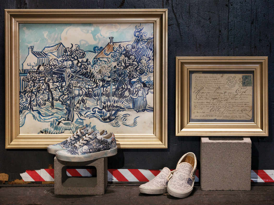 Vans x Van Gogh, una colección que une la moda y el arte, tenis exclusivos
