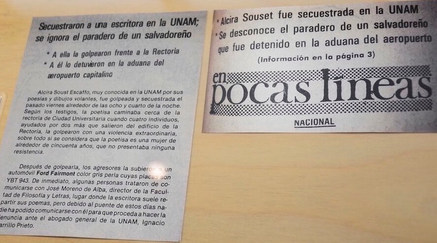 MUAC dedica exposición a Alcira Soust, poeta y activista del 68 0