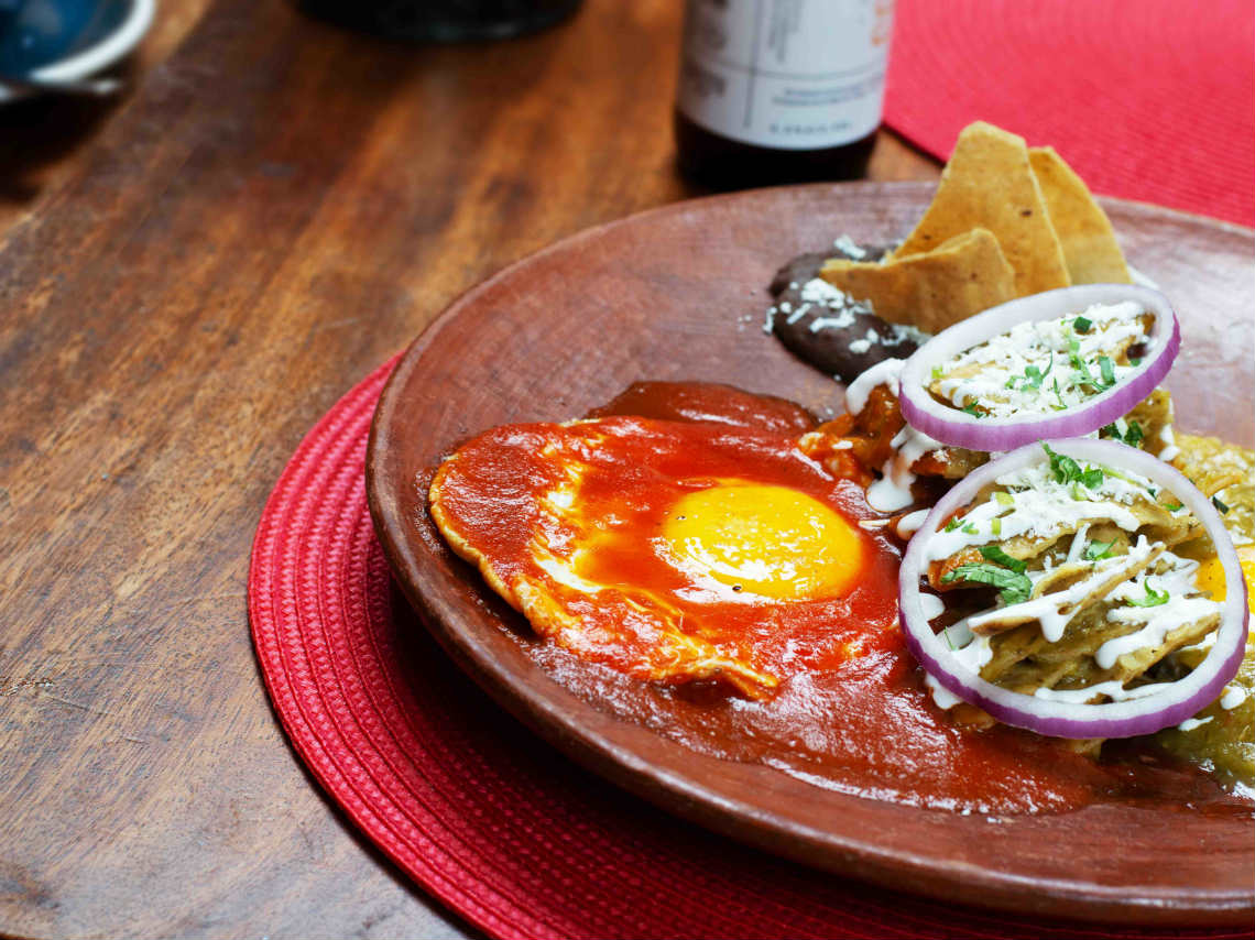 Buffet mexicano en el centro de Coyoacán, en Corazón de Maguey.