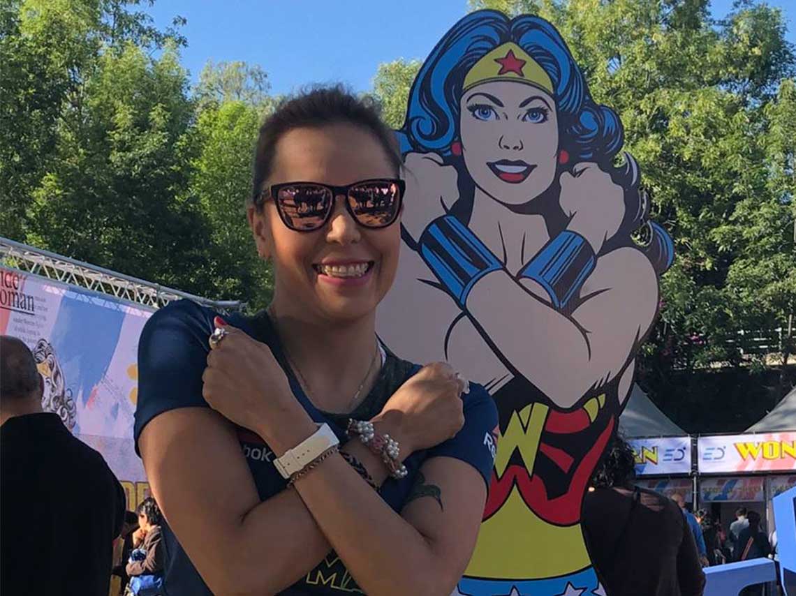 Carrera de la Liga de la Justicia 2018 Wonder Woman