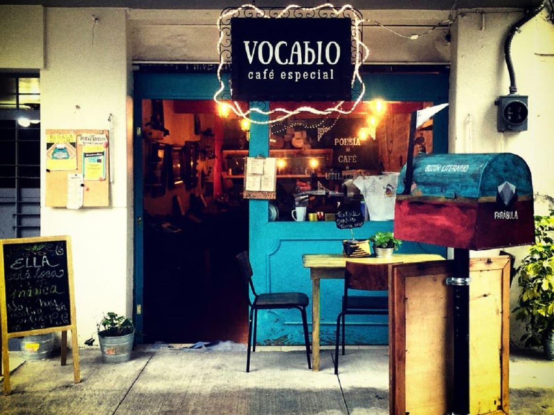 Chidasmx recomienda: Vocablo, cafetería con poesía