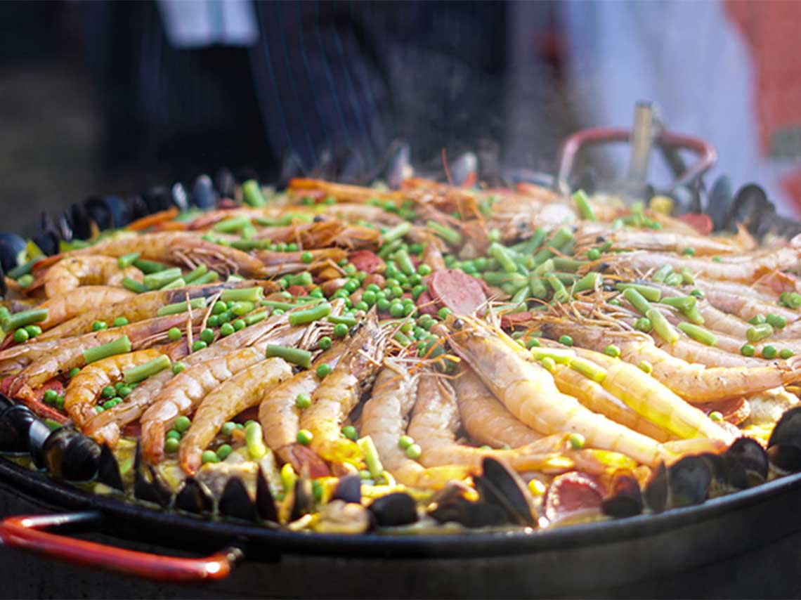 Vive una Fiesta de la Vendimia 2018 paella