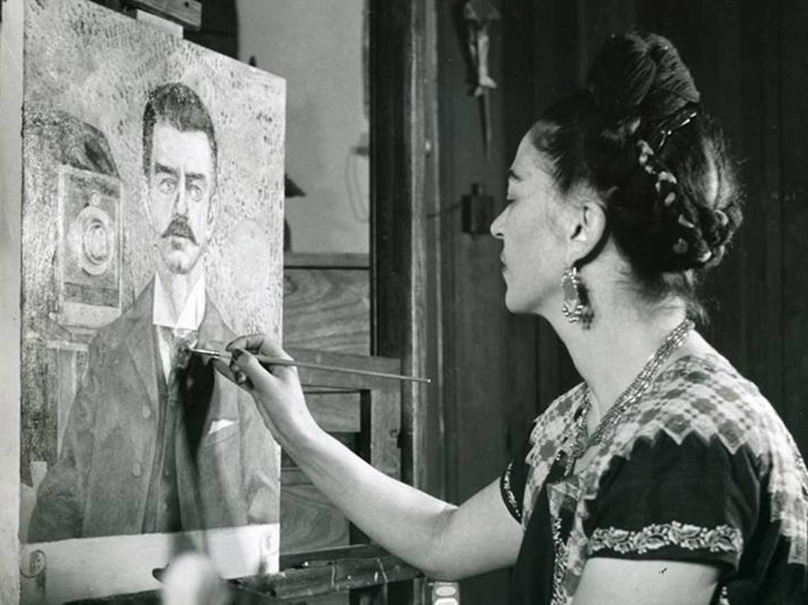 FridaBus de verano 2018: frida pintando