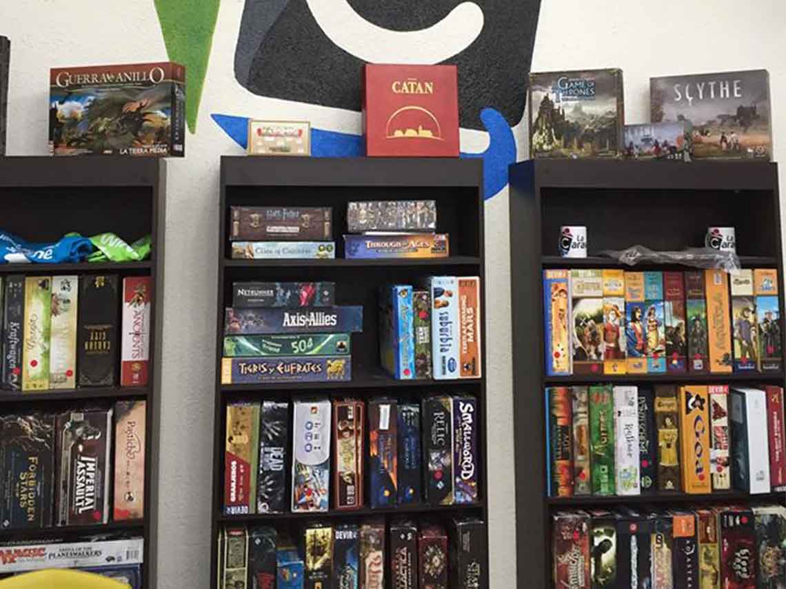 La caravana CDMX: juegos de mesa