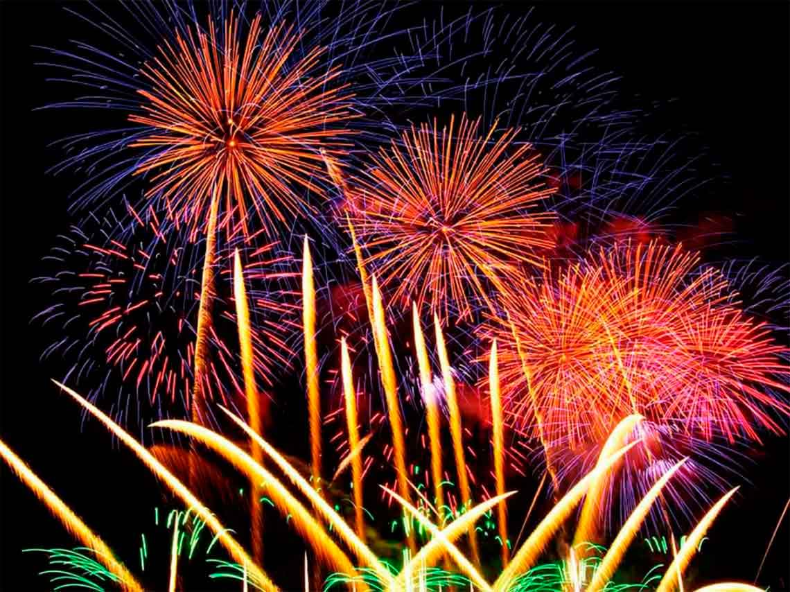 Lugares para celebrar el 15 de septiembre 2018 fuegos artificiales