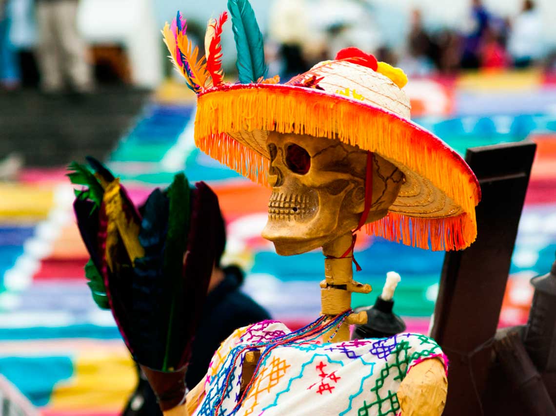 Mega ofrenda de la UNAM 2018 calaca