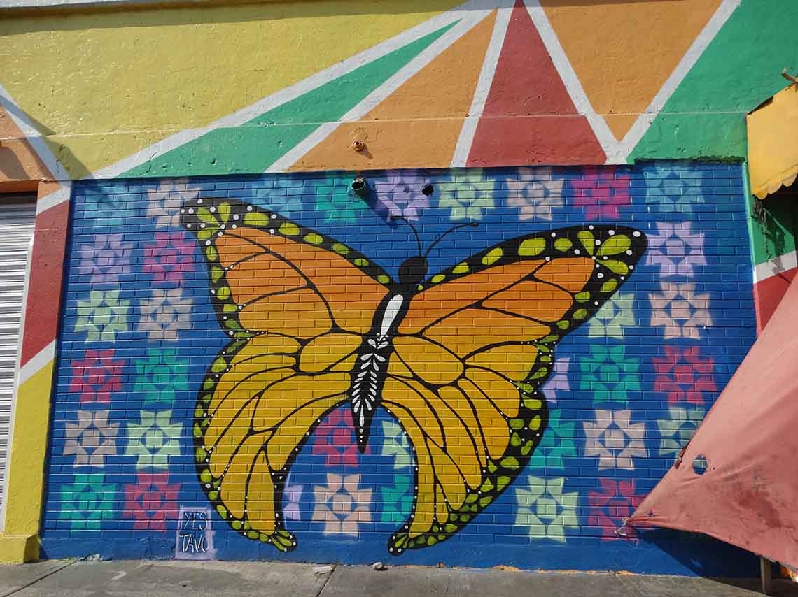 Murales en mercados de Tlalpan 1