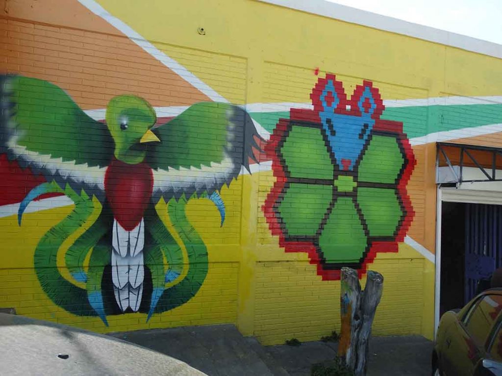 Murales en mercados de Tlalpan
