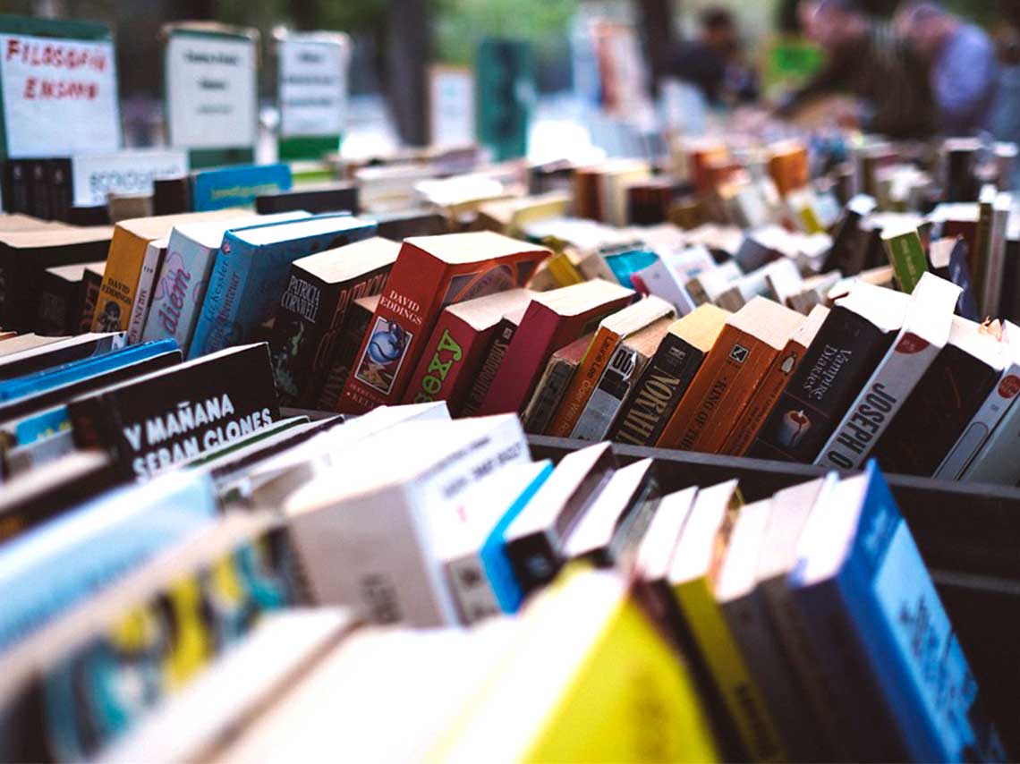 Outlets de libros en la Alameda Central libros