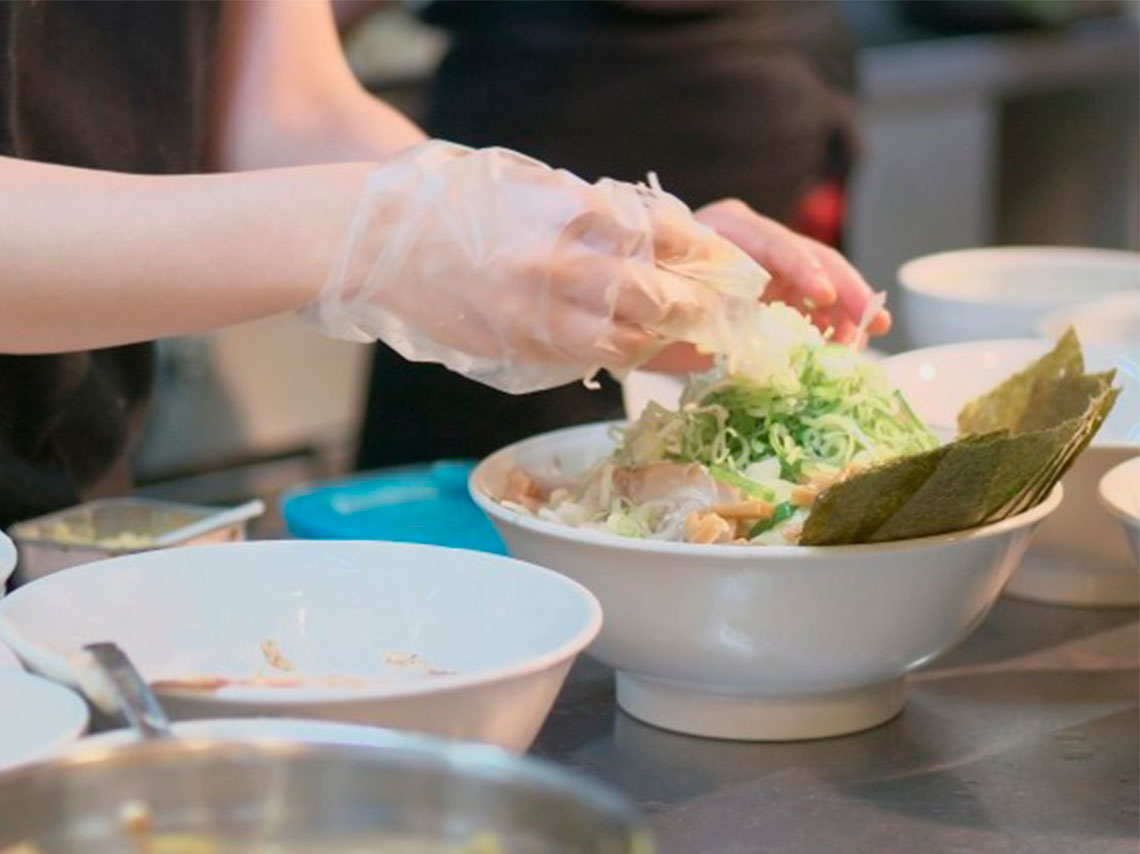 Ramen Festival 2018 preparando ramen