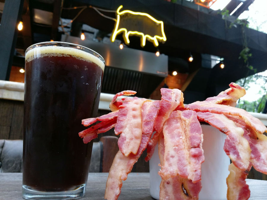 Prueba la cerveza porkter ahumada con tocino y malta