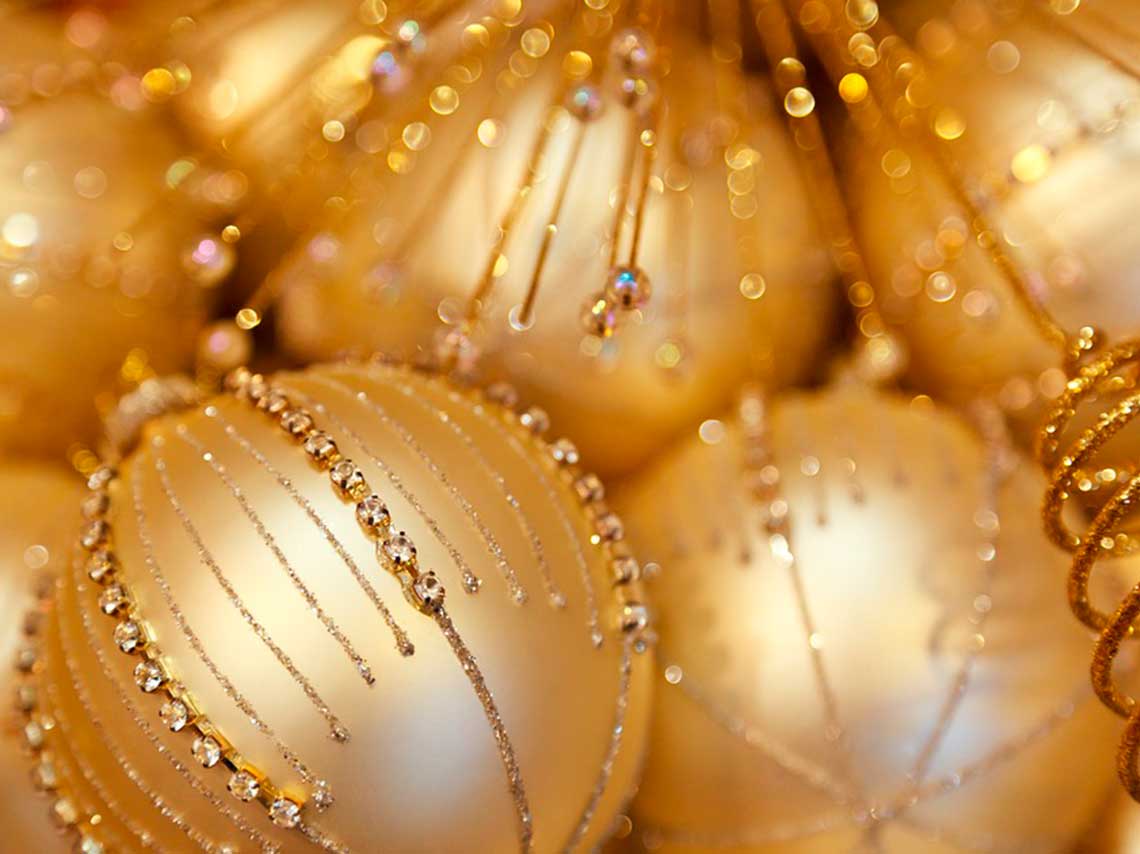 Feria de la esfera 2018 en Tlalpujahua esferas doradas