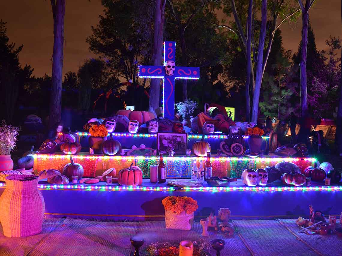 Festival de Muertos de Xochitla 2018 ofrenda