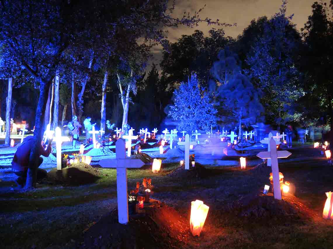 Festival de Muertos de Xochitla 2018 tumba