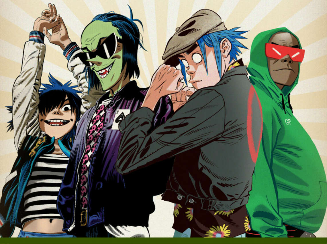 Fiesta al ritmo de Gorillaz