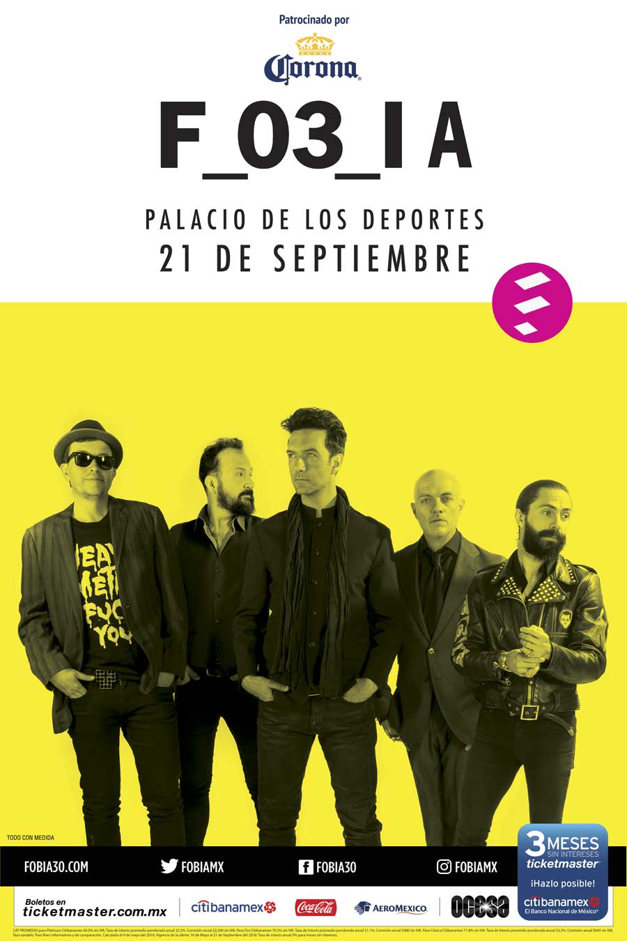 3 conciertos imperdibles para este de mes de septiembre 