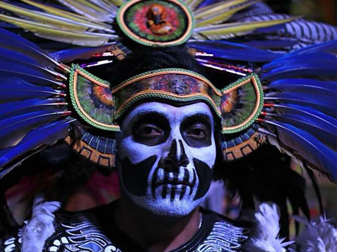 La Llorona en Xochimilco 2018 penacho