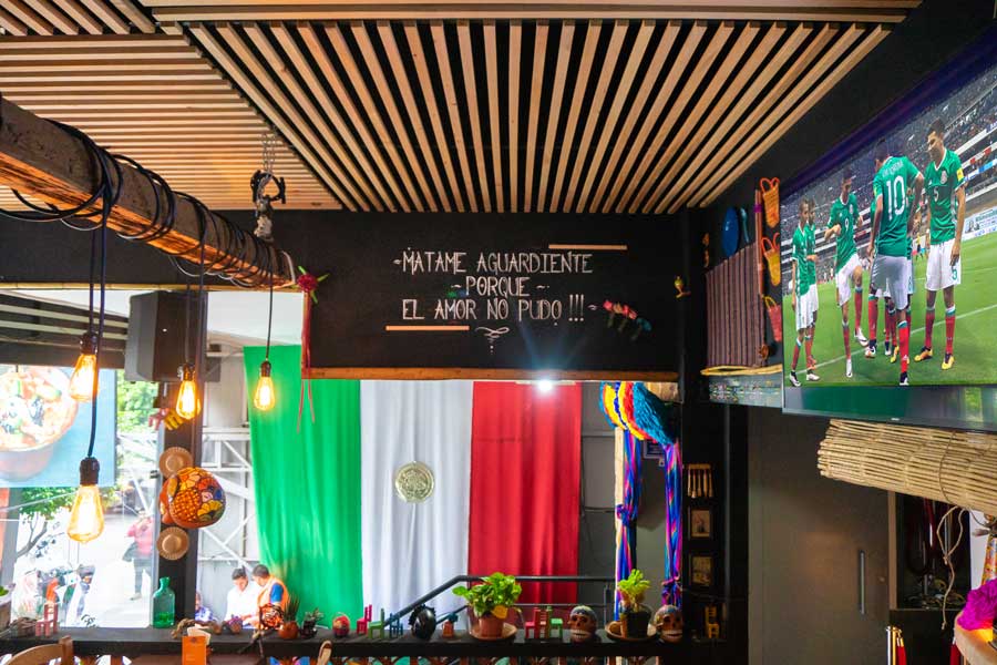 La Santísima: una cantina con personalidad muy mexicana