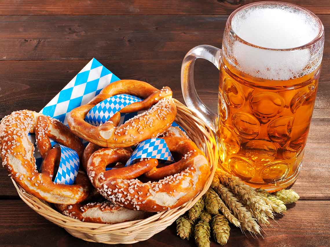 Oktoberfest 2018 en el Club Alemán pretzel