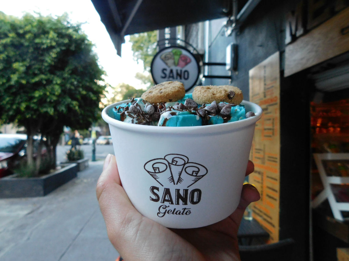 Sano Gelato tiene helados en rollo a base de soya ¡libre de culpas!