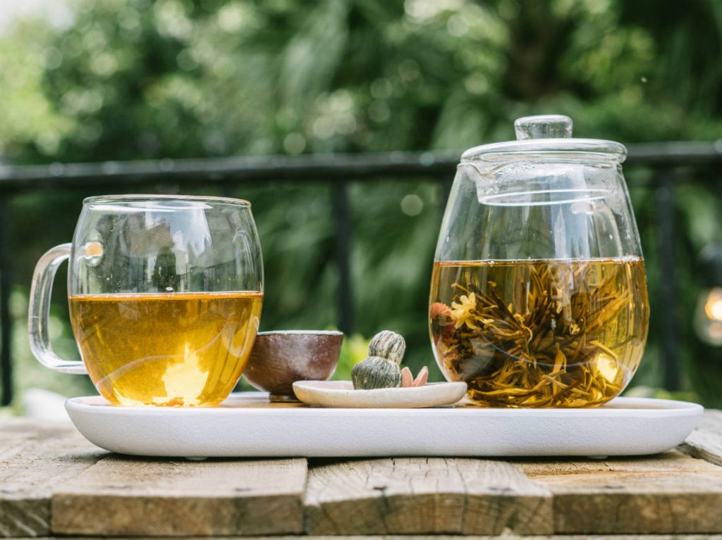 Blend de té: ahora el té se sirve con flores en Anthea Boutique