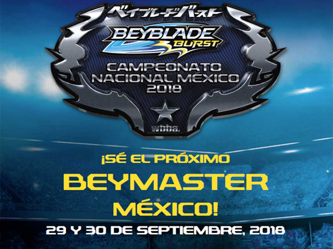 Sé parte del torneo de Beyblade Masters en México torneo