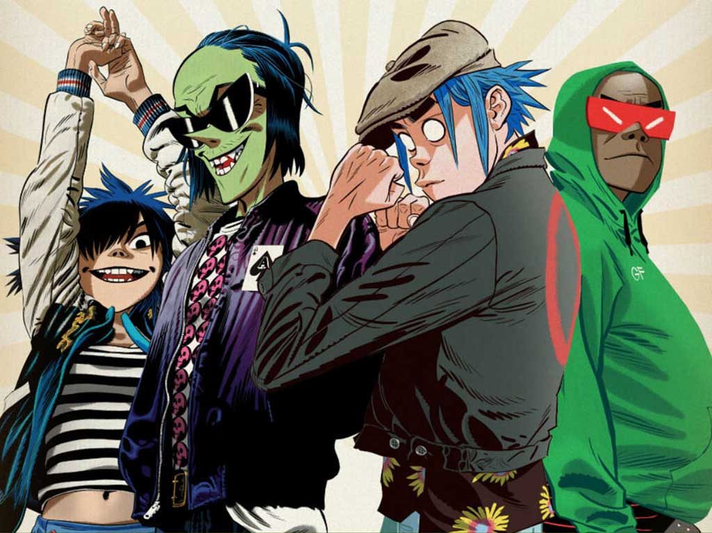 Conciertos de octubre 2018: Gorillaz