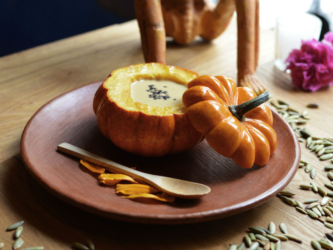 La calabaza como la preparan en Corazón de Maguey.