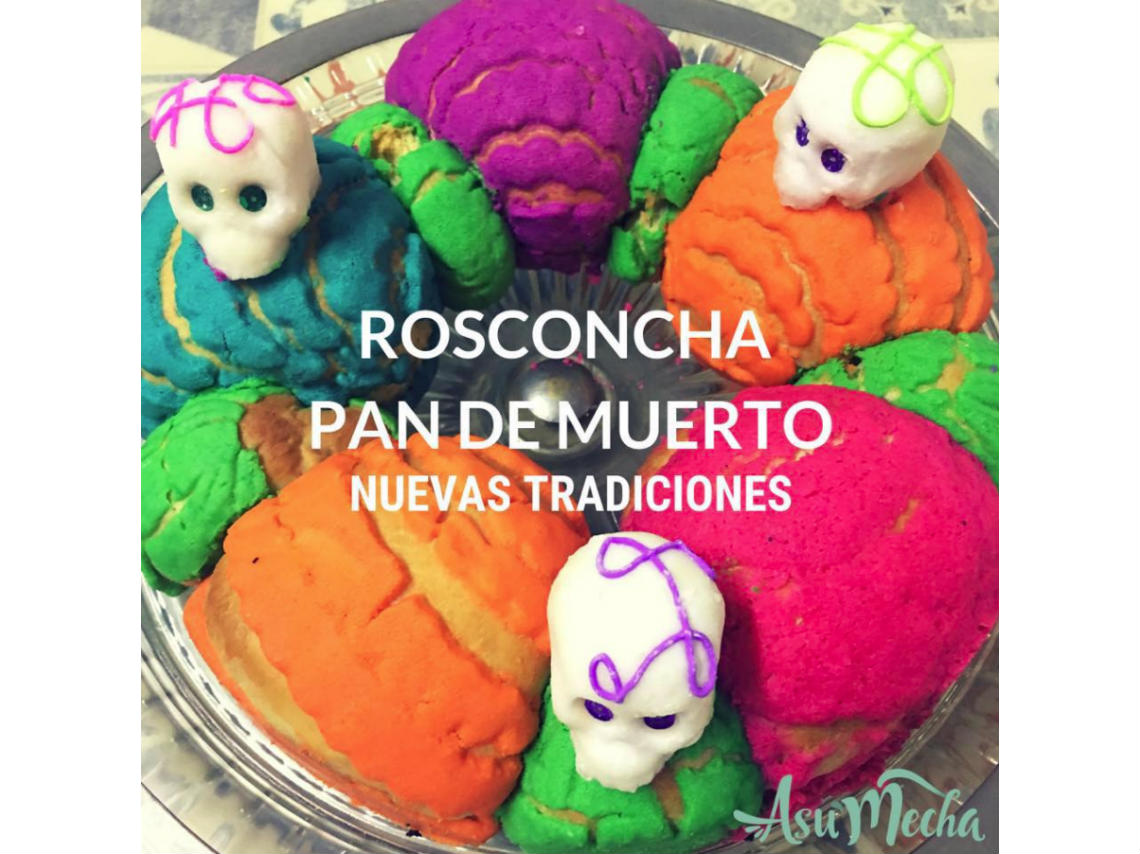 el mejor pan de muerto relleno rosconcha