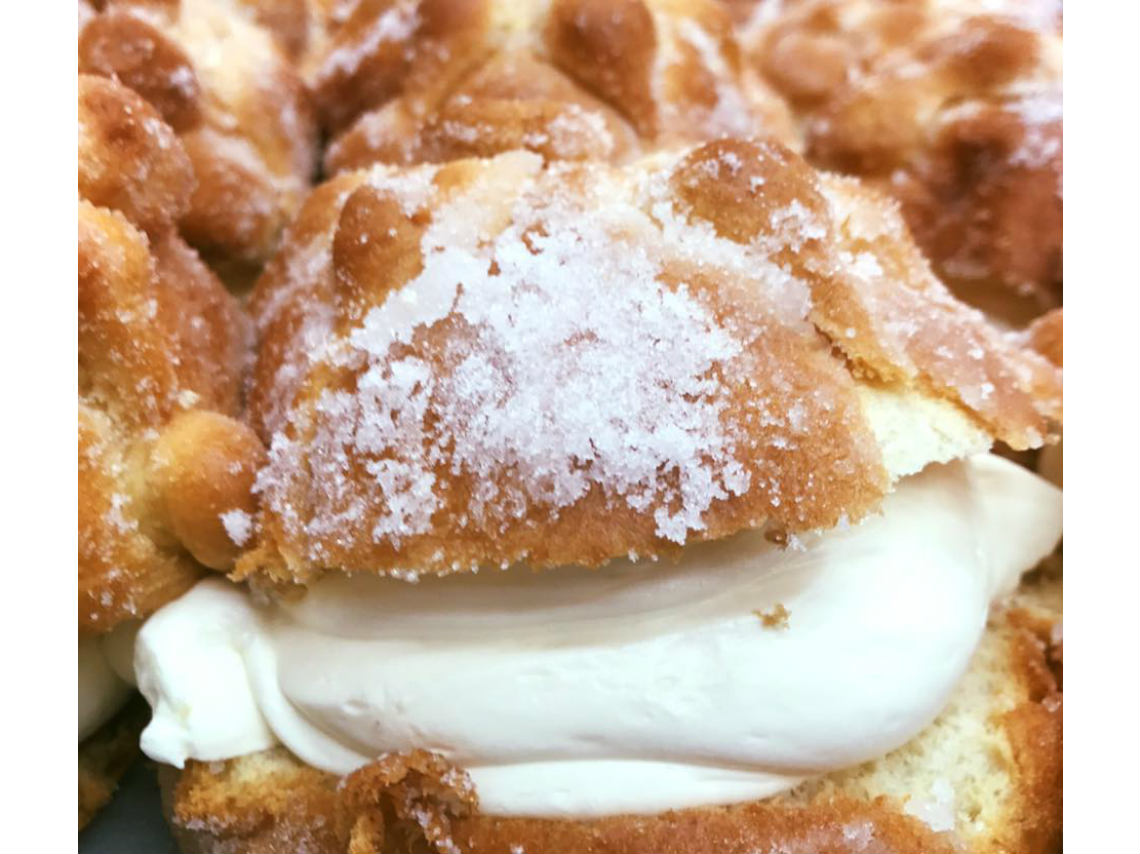 el mejor pan de muerto relleno relleno de vainilla