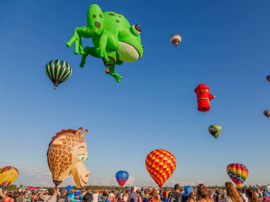 festival de globos aerostaticos 2018 espectaculo globo