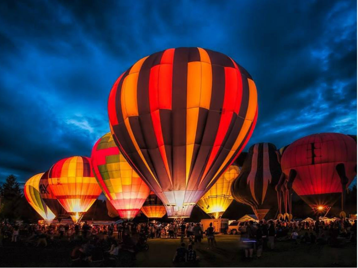 Festival de Globos Aerostáticos 2018 en Teotihuacán