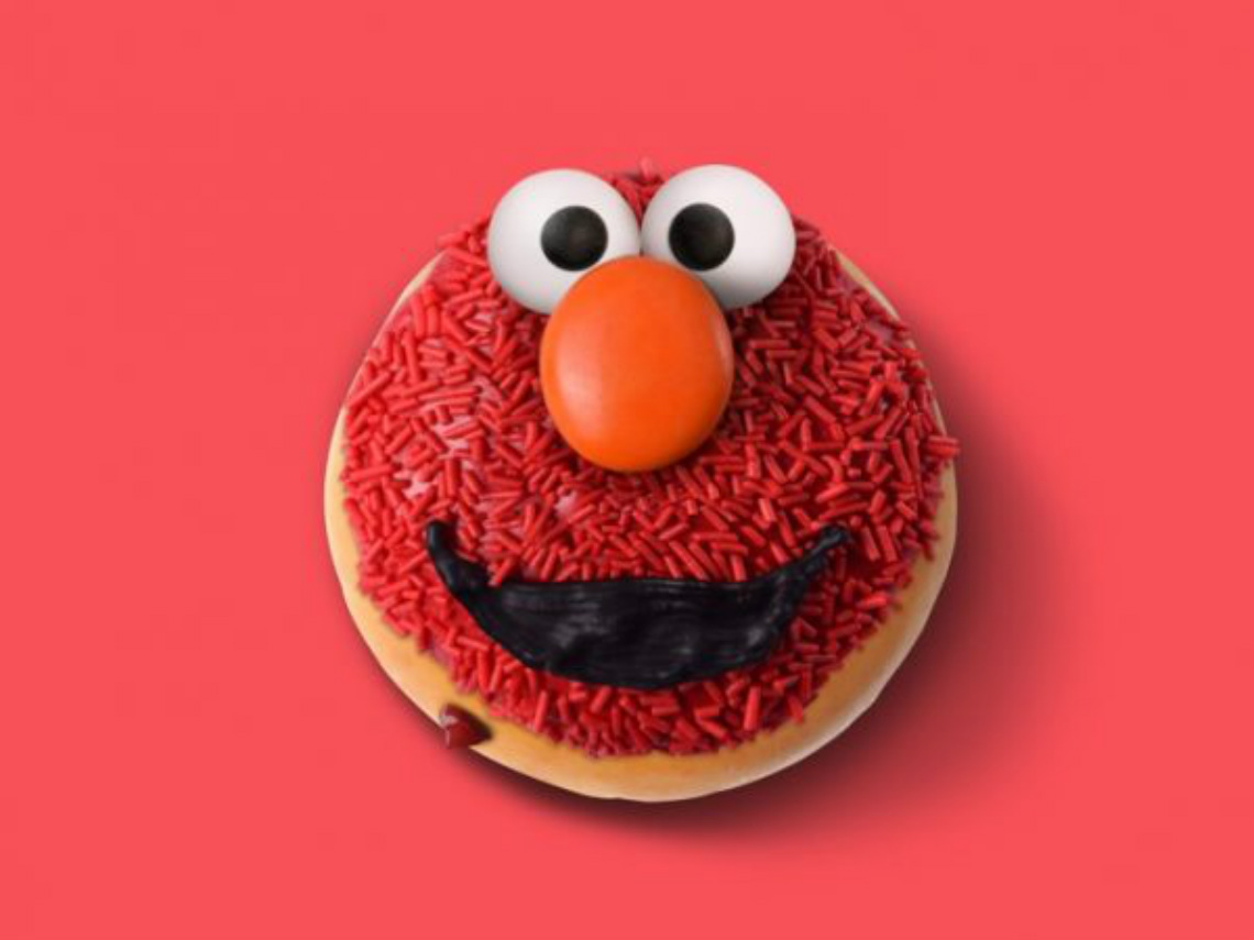 Krispy Kreme: dona de Elmo