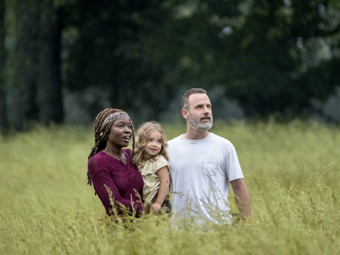 the-walking-dead-temporada-9-rick-michonne-judith