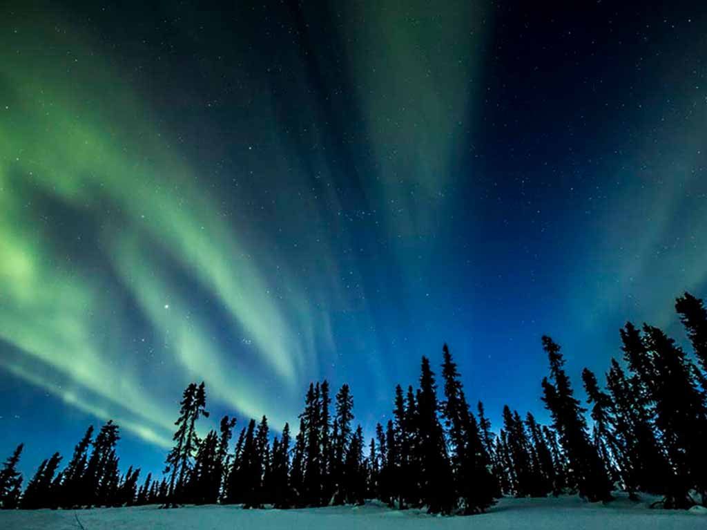 Yukón, el mejor lugar para ver auroras boreales