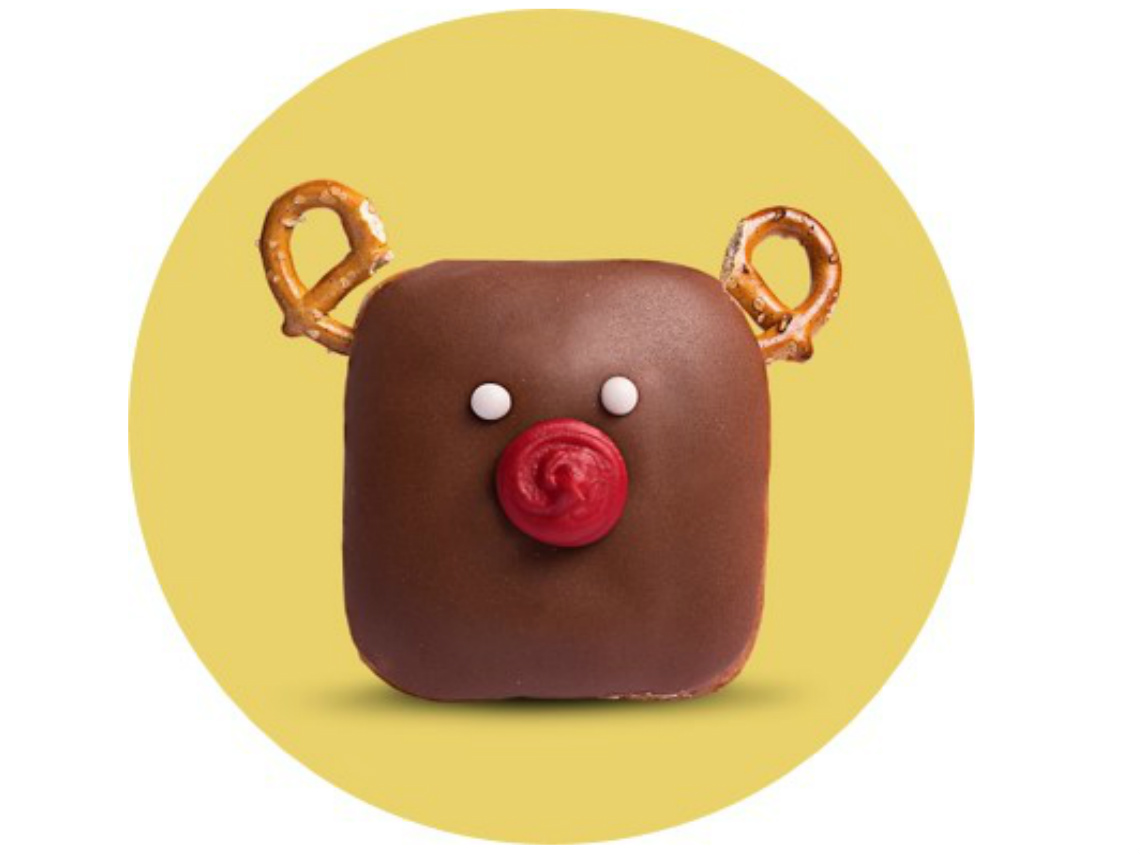 Krispy Kreme y DÓNDE IR te regalan donas por un año: reno de chocolate