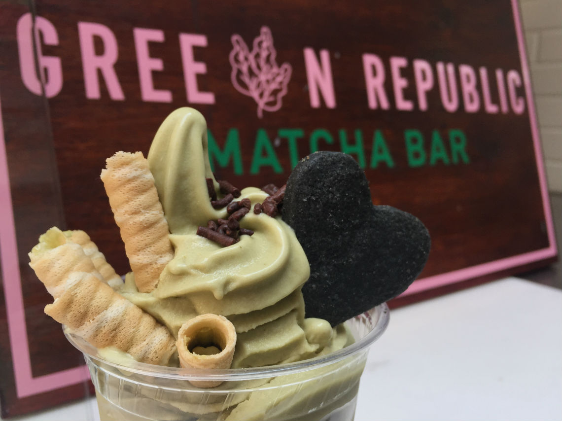 Matcha bar, el mundo del matcha orgánico en Green Republic ¡y panadería heathy!