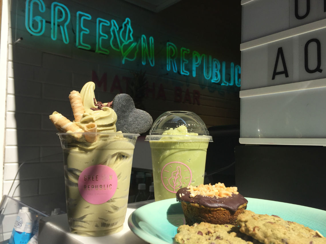 Matcha bar, el mundo del matcha orgánico en Green Republic ¡y panadería heathy! 1