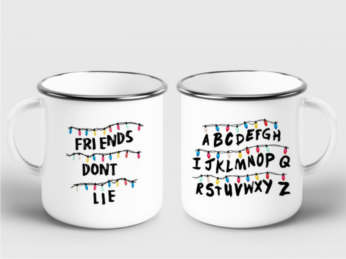 8 regalos para los amantes de las series de TV: taza Stranger Things