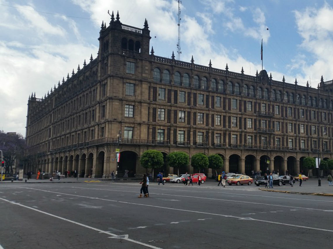 Jardín Navideño en el Zócalo de CDMX zocalo