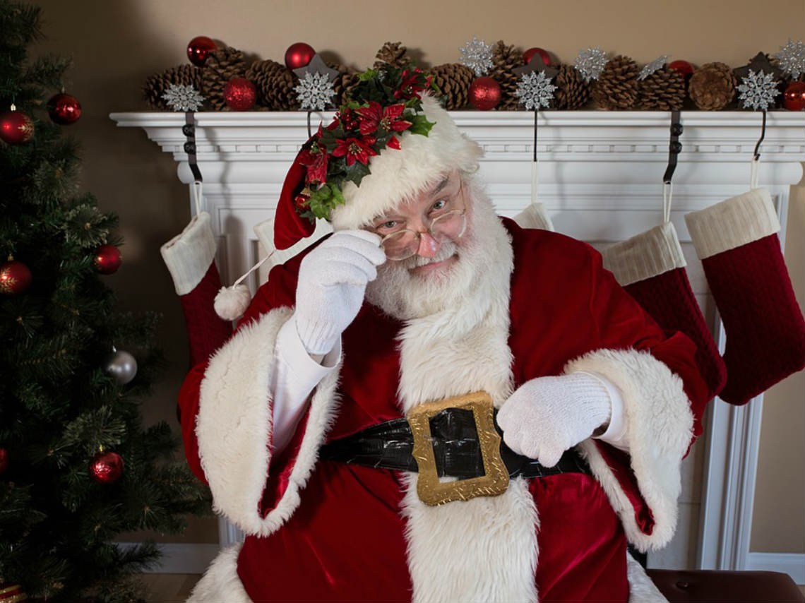 Lugares para tomarte la foto con Santa y los Reyes Magos claus