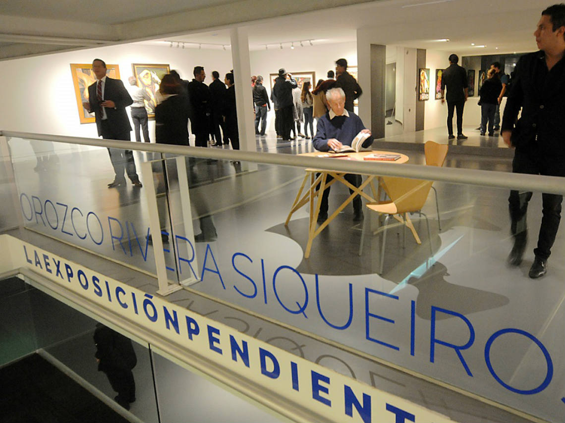 Orozco, Rivera, Siqueiros inauguracion