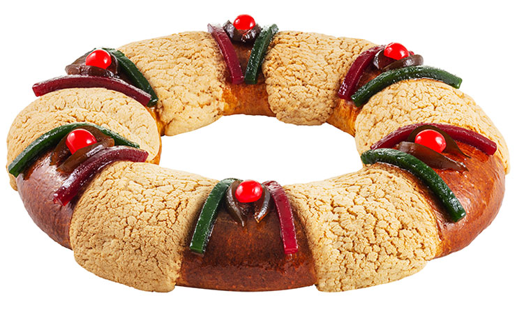 Rosca de Reyes tradicional El Globo