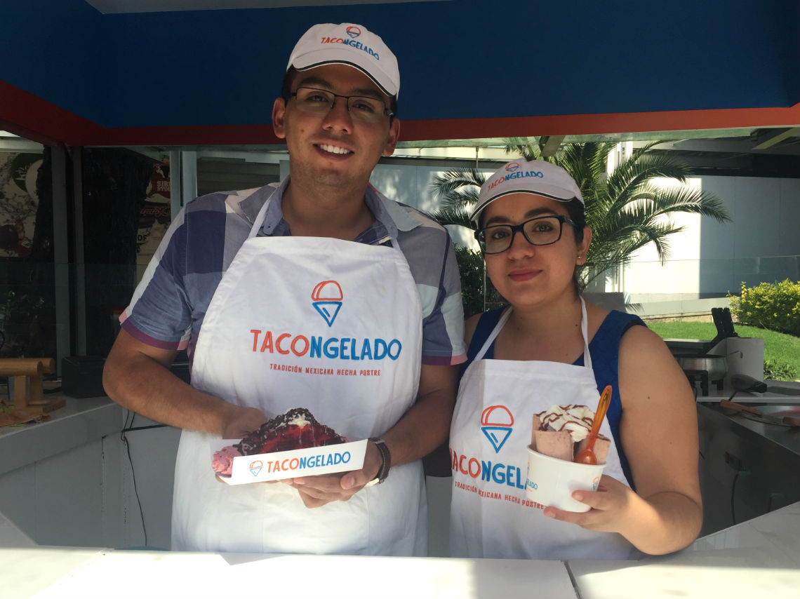 Tacongelado: tacos de helado en rollo, ¡tienen sabor gansito y tequila! 0