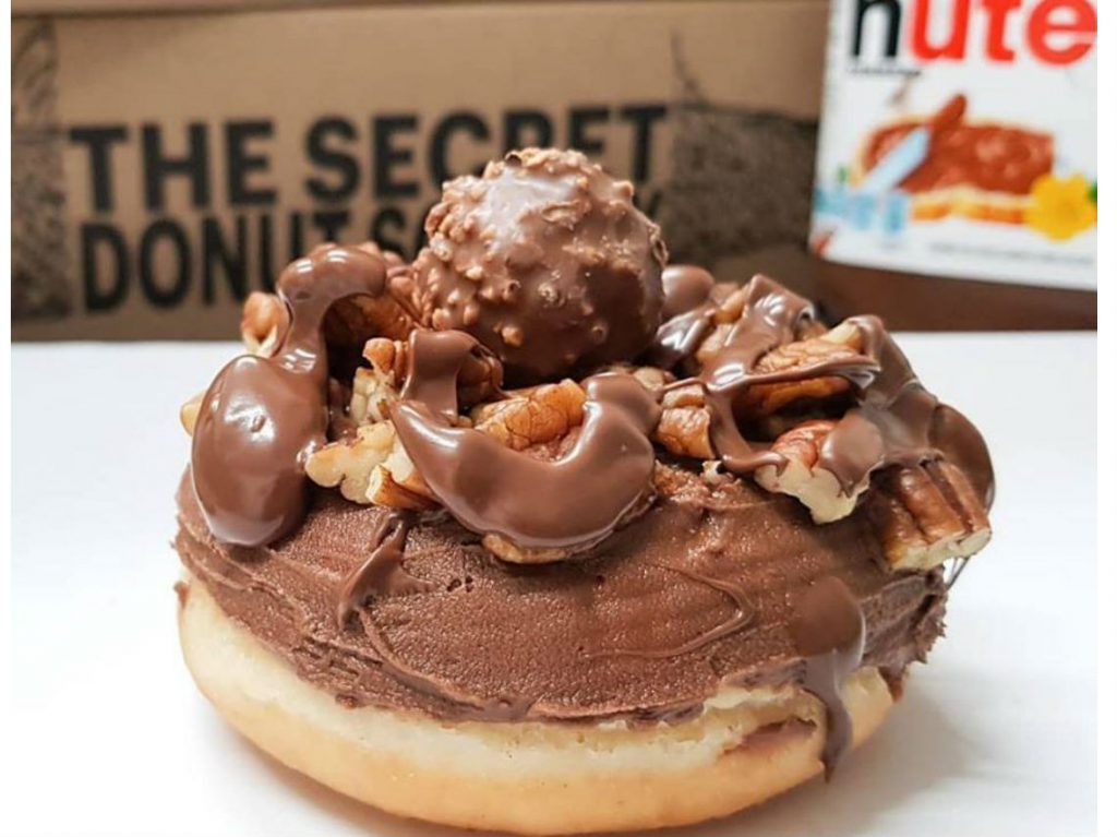 The Secret Donut Society en CDMX nutella