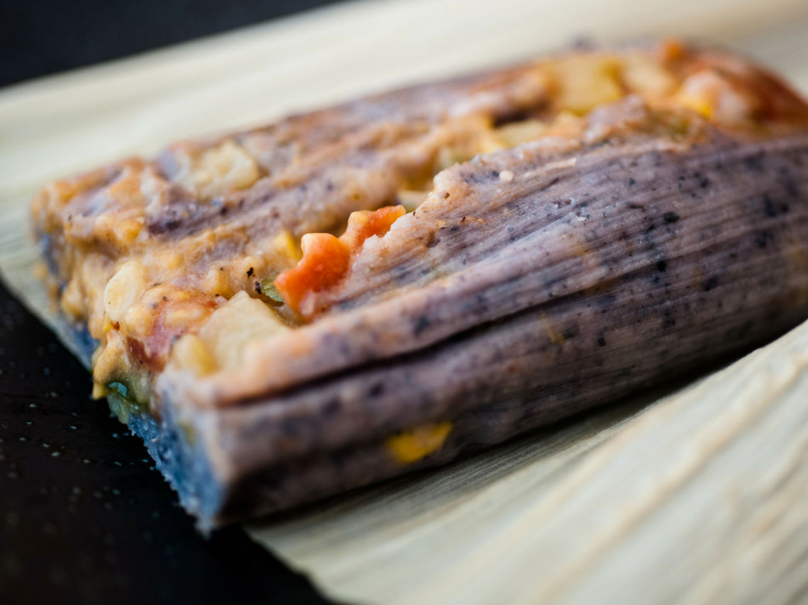 5ta Feria del Tamal Vegano 2019 picadillo