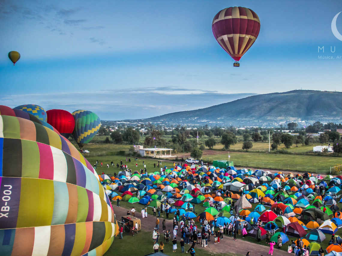 Cine, Picnic y Camping en Teotihuacán amanecer