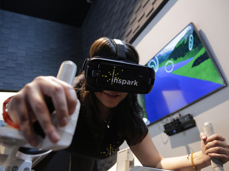 Visor de realidad virtual en Inspark