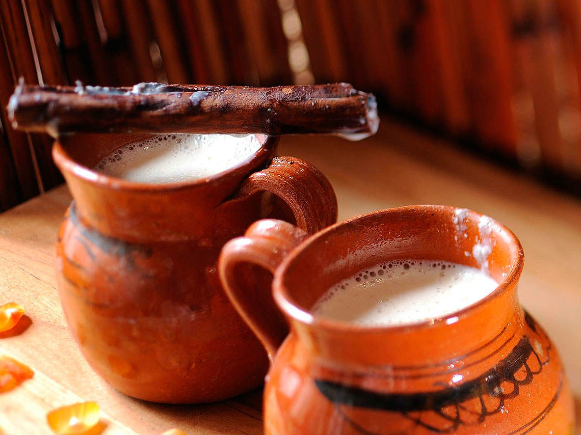 Tercer Festival del Tamal y el Atole en Xochitla leche